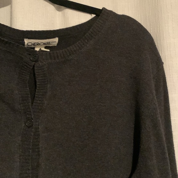 Cherokee Brand Women's Button up Cardigan sz XXL - Picture 2 of 6